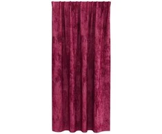 Aksominio tipo užuolaidos 2 pcs Vyno raudonumo 175 x 140 cm