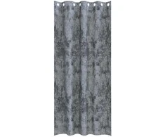 Aksominio tipo užuolaidos 2 pcs Sidabrinė Pilka 245 x 140 cm