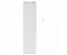Venecijos žaliuzės Balta 50 x 160 cm 35 mm