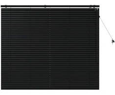 Venecijos žaliuzės Juoda 150 x 130 cm 35 mm