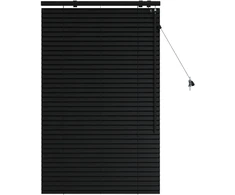 Venecijos žaliuzės Juoda 95 x 130 cm 35 mm