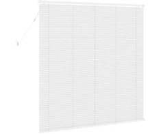 Venecijos žaliuzės Baltas 150 x 140 cm 25 mm PVC
