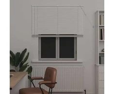 Venecijos žaliuzės Baltas 150 x 120 cm PVC