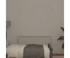 Venecijos žaliuzės Baltas 150 x 160 cm 25 mm PVC