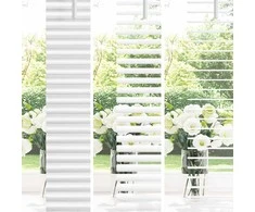 Venecijos žaliuzės Baltas 213 x 130 cm 25 mm PVC