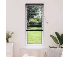Venecijos žaliuzės Juodas 150 x 60 cm PVC