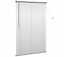Venecijos žaliuzės Juodas 150 x 90 cm PVC