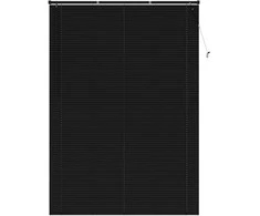Venecijos žaliuzės Juodas 213 x 130 cm PVC