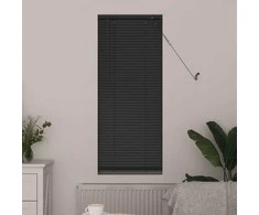 Venecijos žaliuzės Sidabrinė Pilka 150 x 60 cm 25 mm PVC