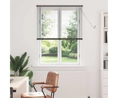 Venecijos žaliuzės Sidabrinė Pilka 150 x 70 cm PVC