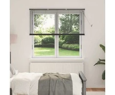 Venecijos žaliuzės Sidabrinė Pilka 150 x 140 cm PVC