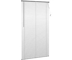 Venecijos žaliuzės Sidabrinė Pilka 213 x 120 cm 25 mm PVC