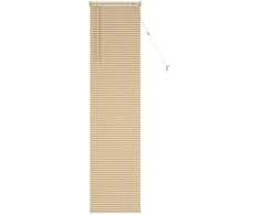 Venecijos žaliuzės Šviesiai ruda su raštu 213 x 60 cm PVC