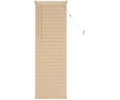 Venecijos žaliuzės Šviesiai ruda su raštu 150 x 60 cm PVC