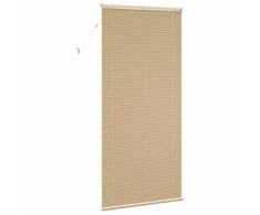 Venecijos žaliuzės Šviesiai ruda su raštu 213 x 80 cm 25 mm PVC