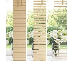 Venecijos žaliuzės Šviesiai ruda su raštu 213 x 40 cm PVC