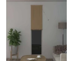 Venecijos žaliuzės Šviesiai ruda su raštu 213 x 60 cm 25 mm PVC