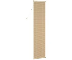 Venecijos žaliuzės Šviesiai ruda su raštu 213 x 60 cm 25 mm PVC