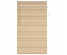 Venecijos žaliuzės Šviesiai ruda su raštu 213 x 110 cm PVC
