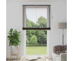 Venecijos žaliuzės Tamsiai ruda su raštu 213 x 120 cm PVC