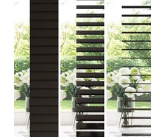 Venecijos žaliuzės Tamsiai rudas 110 x 250 cm 35 mm