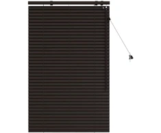 Venecijos žaliuzės Tamsiai rudas 90 x 130 cm 35 mm