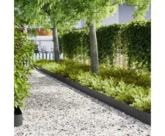 Vejo kraštas 50 pcs Juoda 100 x 0.05 x 20 cm