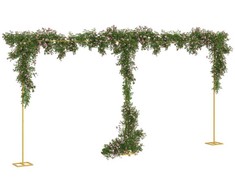 Vestuvinis Arklys Auksinė 657 x 35 x 300 cm Plienas