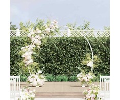Vestuvinis Arklys Balta 223 x 45 x 201 cm Plienas