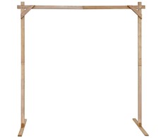 Vestuvinis Arklys Šviesiai rudas 225 x 95 x 226 cm