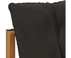 Lauko Vidurinis Sofa Kietos akacijos mediena Natūrali