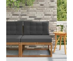 Lauko Vidurinis Sofa Natūrali