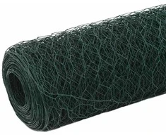Vielos tinklas višč., žalios sp., 25x1,2m, PVC dengtas plienas