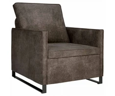 Viena sofa Tamsiai pilka 70 x 81 x 82 cm Dirbtinė zomša