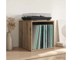 Vinilo albumų dėžė 2 vnt. Artisano ąžuolo 37 x 36,5 x 38 cm