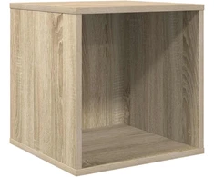 Vinilo albumų dėžė Sonoma ąžuolas 37 x 36,5 x 38 cm