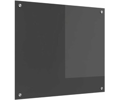 Virtuvės atbraila Tamsiai pilka 70 x 60 cm grūdintas stiklas