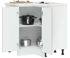 virtuvės kampinė spintelė "Lucca" Pilka Sonoma Engineered Wood