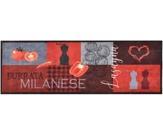 Virtuvės kilimas, 60x180cm, plaunamas, su pomidorais