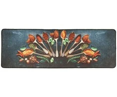 Virtuvės kilimas, įvairių spalvų, 60x180cm, plaunamas