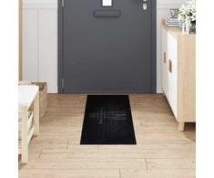 Virtuvės kilimas Stalo įrankiai Juoda 150 x 45 cm Aksomas