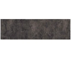Virtuvės kilimas Juodas betonas 180 x 60 cm 100% poliamidas