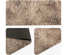 Virtuvės kilimas Rudas betonas 150 x 45 cm 100% poliamidas