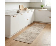 Virtuvės kilimas Smėlio betonas 150 x 45 cm 100% poliamidas