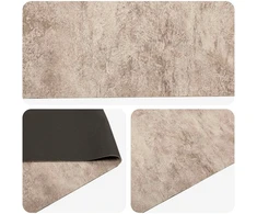 Virtuvės kilimas Smėlio betonas 300 x 60 cm 100% poliamidas