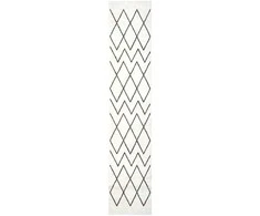 Virtuvės kilimas Balta 300 x 60 cm Aksomas