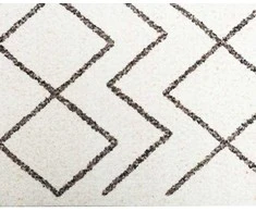 Virtuvės kilimas Balta 180 x 60 cm Aksomas