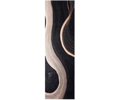 Virtuvės kilimas Juoda 150 x 45 cm Aksomas