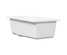 Virtuvės kriauklė Balta 21 x 44 x 14 cm Granitas