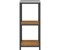 Virtuvės saugojimas HATTEM Rūdijanti 40 x 50 x 92 cm Plienas